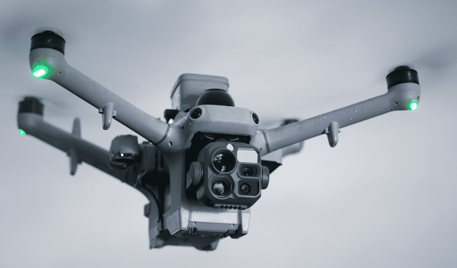 Dettaglio delle camere e dei sensori di DJI Matrice 5TD